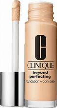 Clinique Beyond Perfecting Foundation + Concealer jumestuskreem ja peitekreem 02 Alabaster, 30 ml