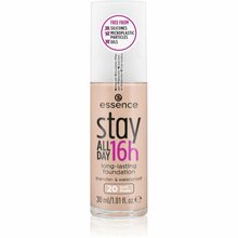 Jumestuskreem Essence Stay ALL DAY 16h Long-Lasting Make-Up, 20 Soft Nude, 30 ml
