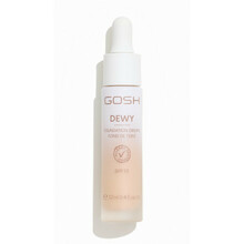 GOSH Copenhagen Dewy Foundation Drops jumestuskreem, 004 Fair, 12 ml