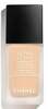 Jumestuskreem Chanel Ultra Le Teint Flawless Finish Foundation, B20, 30 ml