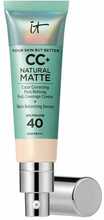It Cosmetics Your Skin But Better CC+ Natural Matte Cream Foundation, SPF 40, Fair Porcelain, 32 ml