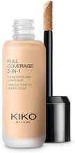 Kiko Milano Full Coverage 2 In 1 Foundation & Concealer, N10 Neutral, 25 ml