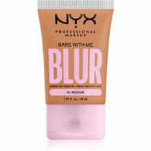 Jumestuskreem NYX Professional Makeup Bare With Me Blur Tint Foundation, 10 Medium, 30 ml