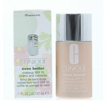Meigialuskreem Clinique Even Better Base SPF 15, Cn126 Espresso, 1 tk