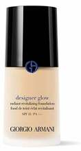 Jumestuskreem Giorgio Armani Designer Glow Radiant Revitalizing Foundation, 4, 30 ml, SPF 15