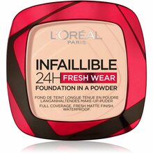 L’Oreal Paris Infaillible Fresh Wear 24h kompaktpuuder-jumestuskreem, 180 Rose Sand, 9 g