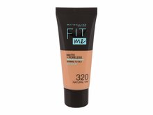 Vedel jumestuskreem Maybelline Fit Me Matte & Poreless, 320 Natural Tan, 30 ml