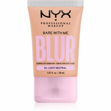 Jumestuskreem NYX Professional Makeup Bare With Me Blur Tint Foundation, 04 Light Neutral, 30 ml