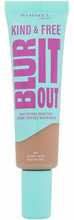 Rimmel London Kind & Free Blur It Out Mattifying Skin Tint, 400 Natural Beige, 30 ml