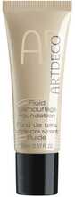 Artdeco Fluid Camouflage Foundation, 15 Neutral/Natural Sand, 20 ml