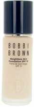 Jumestuskreem Bobbi Brown WEIGHTLESS SKIN Foundation, Neutral Warm Ivory, SPF 15, 30 ml