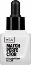 Jumestuskreemi heledamaks muutmise tilgad Wibo Match Perfector Foundation Lightener, valge, 15 ml