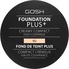 Gosh Plus Compact Foundation, 002 Ivory, 9 g