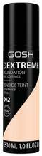Gosh Dextreme Full Coverage jumestuskreem, 002 Porcelain, 30 ml