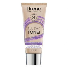 Lirene All Day Tone Matching Foundation, 03 Nude, 30 ml