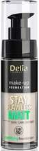 Vedel jumestuskreem Delia Cosmetics Stay Flawless Matt, 403 Vanille, 30 ml