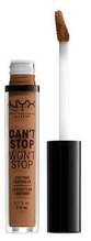 Peitekreem Nyx Professional Makeup Cant Stop Wont Stop Contour Concealer, Warm Caramel, 3.5 ml