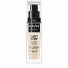 NYX Professional Makeup Can't Stop Won't Stop Full Coverage Foundation jumestuskreem, 01 Pale, 30 ml