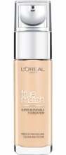 Vedel jumestuskreem L'OREAL True Match, 3.W Golden Beige, 30 ml