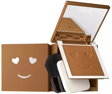 Benefit Hello Happy Velvet Powder Foundation, 12 Dark Warm, 7 g