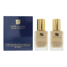 Estee Lauder Double Wear Stay-In-Place Makeup, 1W2 Sand, SPF 10, 2 x 30 ml