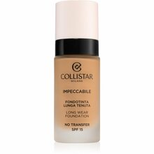 Jumestuskreem Collistar Impeccabile Long Wear Foundation, 5N Amber, 30 ml