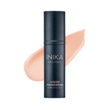 Inika Organic Liquid Foundation vedel jumestuskreem, Porcelain, 30 ml