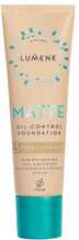 Jumestuskreem LUMENE Matte Oil-Control, 3 Fresh Apricot, SPF 20, 30 ml