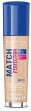 Jumestuskreem Rimmel Match Perfection, 81 Fair Ivory, SPF20, 30 ml