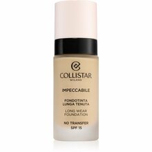 Jumestuskreem Collistar Impeccabile Long Wear Foundation, 1N Ivory, 30 ml