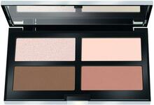 Kontuurimis- ja strobingpuudri palett Pupa Contouring & Strobing Ready 4 Selfie Powder Palette, 001 Light Skin, 17.5 g