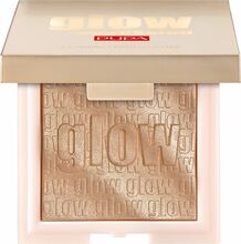 Pupa Milano Glow Obsession All Over Compact Highlighter, 002 Rose Gold, 6 g