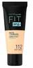 Jumestuskreem Maybelline Fit Me Matte + Poreless, 112 Soft Beige, 30 ml