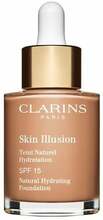 Jumestuskreem Clarins Skin Illusion Natural Hydrating Foundation, 112 Amber, 30 ml