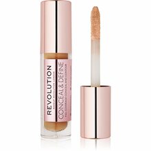 Vedel peitekreem Makeup Revolution Conceal & Define Corrective Liquid Concealer, C12, 4 g