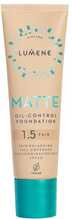 Jumestuskreem Lumene Matte Oil-Control, 1.5 Fair, SPF 20, 30 ml