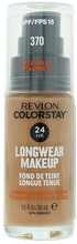 Revlon ColorStay 24h Matte Liquid Foundation, 370 Natural Tan, SPF 15, 30 ml