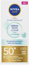 Nivea Derma Skin Clear UV Fluid, SPF50+, 40 ml