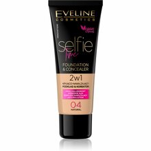 Jumestus- ja peitekreem Eveline Cosmetics Selfie Time, 04 Natural, 30 ml