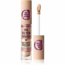 Makeup Revolution IRL Filter Finish Cream Concealer, C6, 6 g