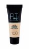 Vedel jumestuskreem Maybelline New York Fit Me Matte & Poreless, 100 Warm Ivory, 30 ml