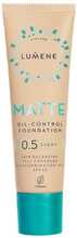 Jumestuskreem Lumene Matte Oil-Control, 0.5 Light, SPF 20, 30 ml