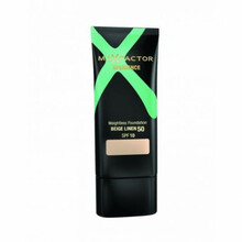 Max Factor Xperience Weightless Foundation, 50 Beige Linen, SPF 10, 30 ml
