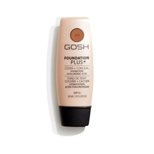Gosh Foundation Plus+ Liquid Foundation & Concealer 2-In-1, 010 Tan, SPF 15, 30 ml