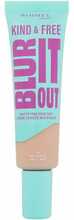 Rimmel London Kind & Free Blur It Out Mattifying Skin Tint, 150 Rose Vanilla, 30 ml