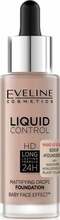 Vedel jumestuskreem Eveline Liquid Control HD, 025 Light Rose, 32 ml