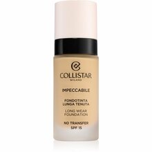 Kauapüsiv jumestuskreem Collistar Impeccabile Long Wear Foundation, 2G Golden Beige, 30 ml