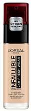 Jumestuskreem L'OREAL Paris Infallible 24H Fresh Wear, 120 Vanilla, 30 ml