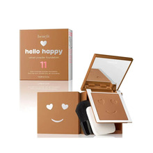 Benefit Hello Happy Velvet Powder Foundation, 11 Dark Neutral, 7 g