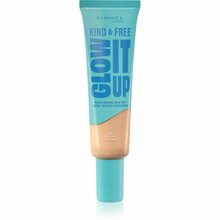 Rimmel London Kind & Free Glow It Up niisutav tooniv kreem, 010 Rose Ivory, 30 ml
